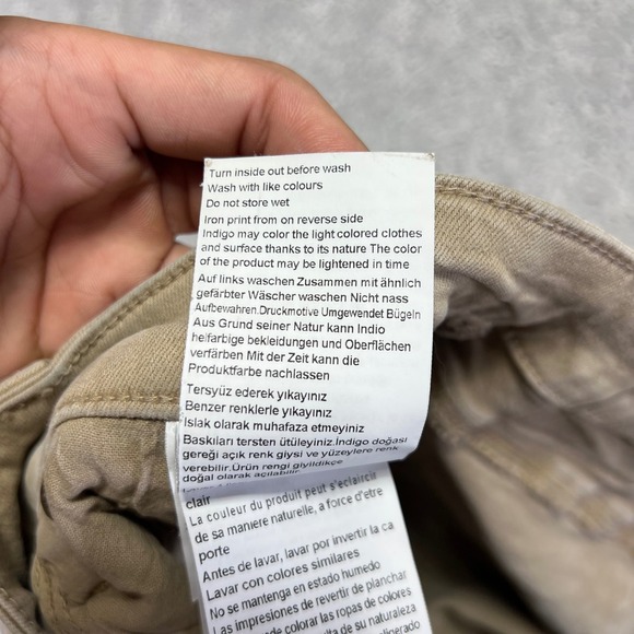 Mavi Jeans Mens 34x32 Marcus Slim Straight Leg Tan Khaki Pants Casual Stains - Picture 11 of 16